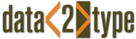 Logo of the data2type GmbH