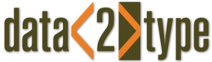 Logo of the data2type GmbH